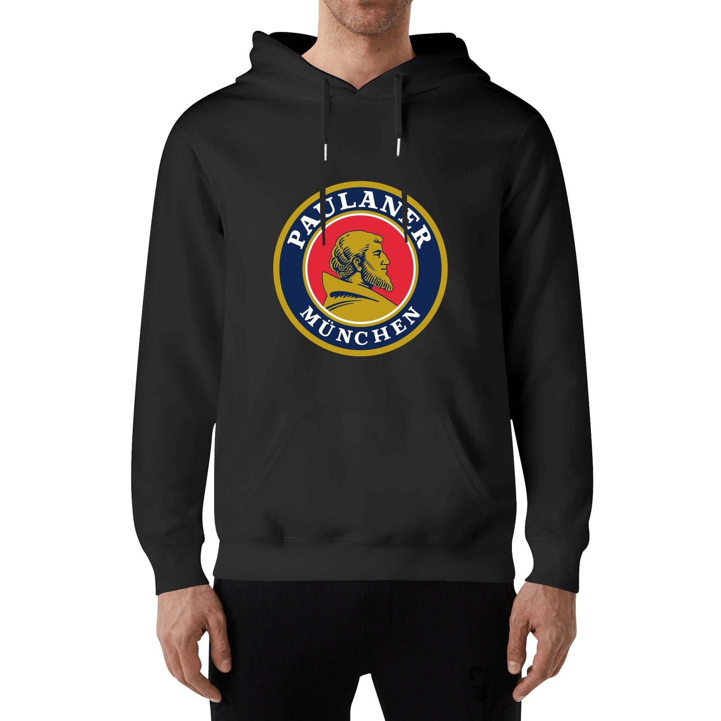 Cotton Hoodie Beer Paulaner logo