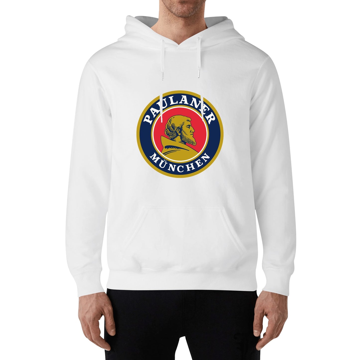 Cotton Hoodie Beer Paulaner logo