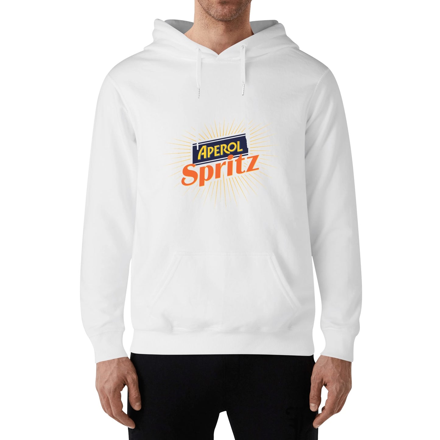 Cotton Hoodie Aperol logo