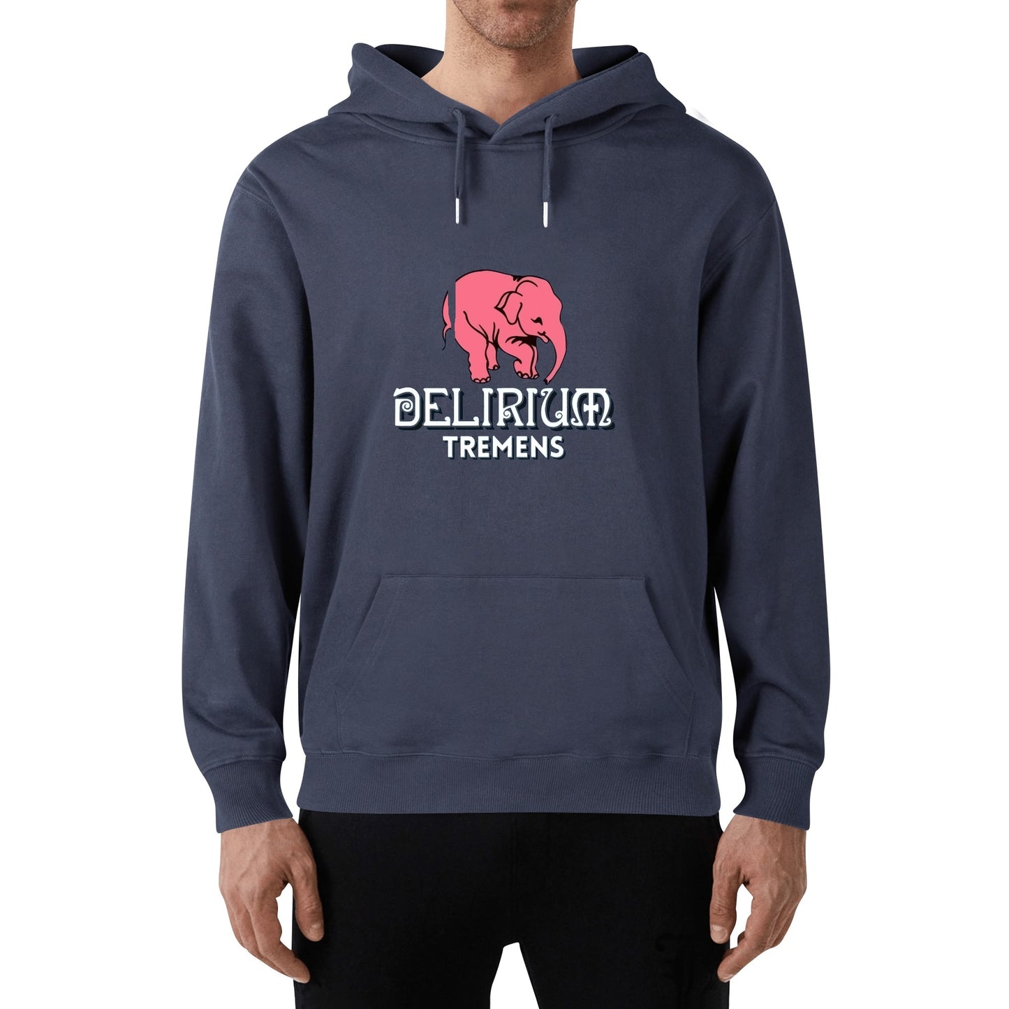 Cotton Hoodie Beer Delirium Tremens logo