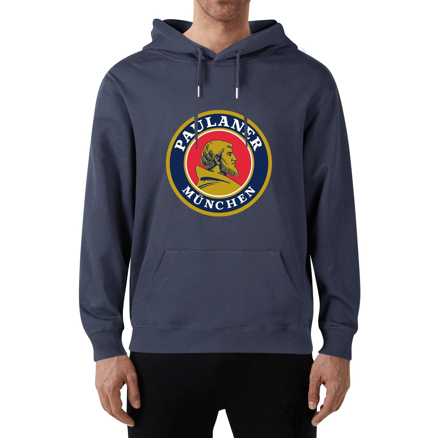 Cotton Hoodie Beer Paulaner logo