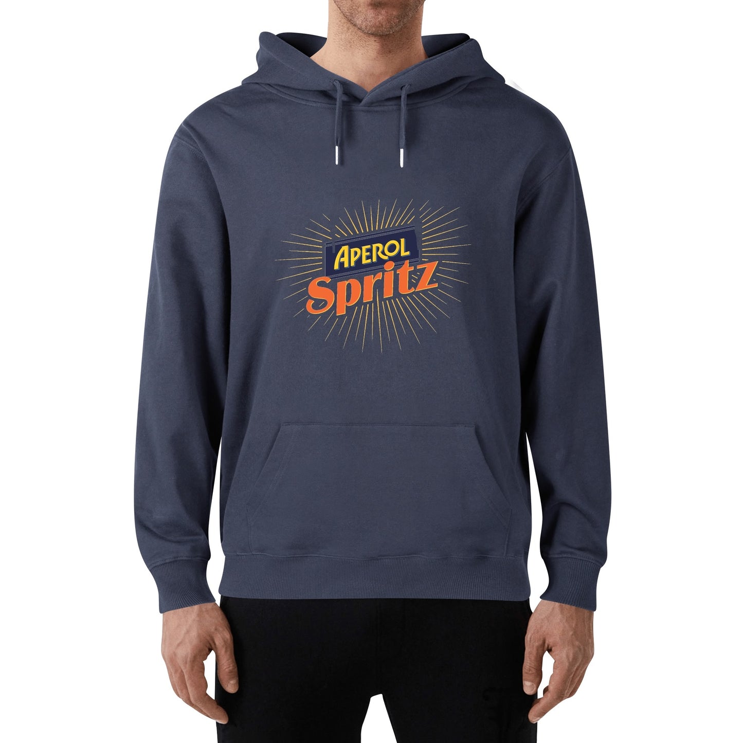 Cotton Hoodie Aperol logo