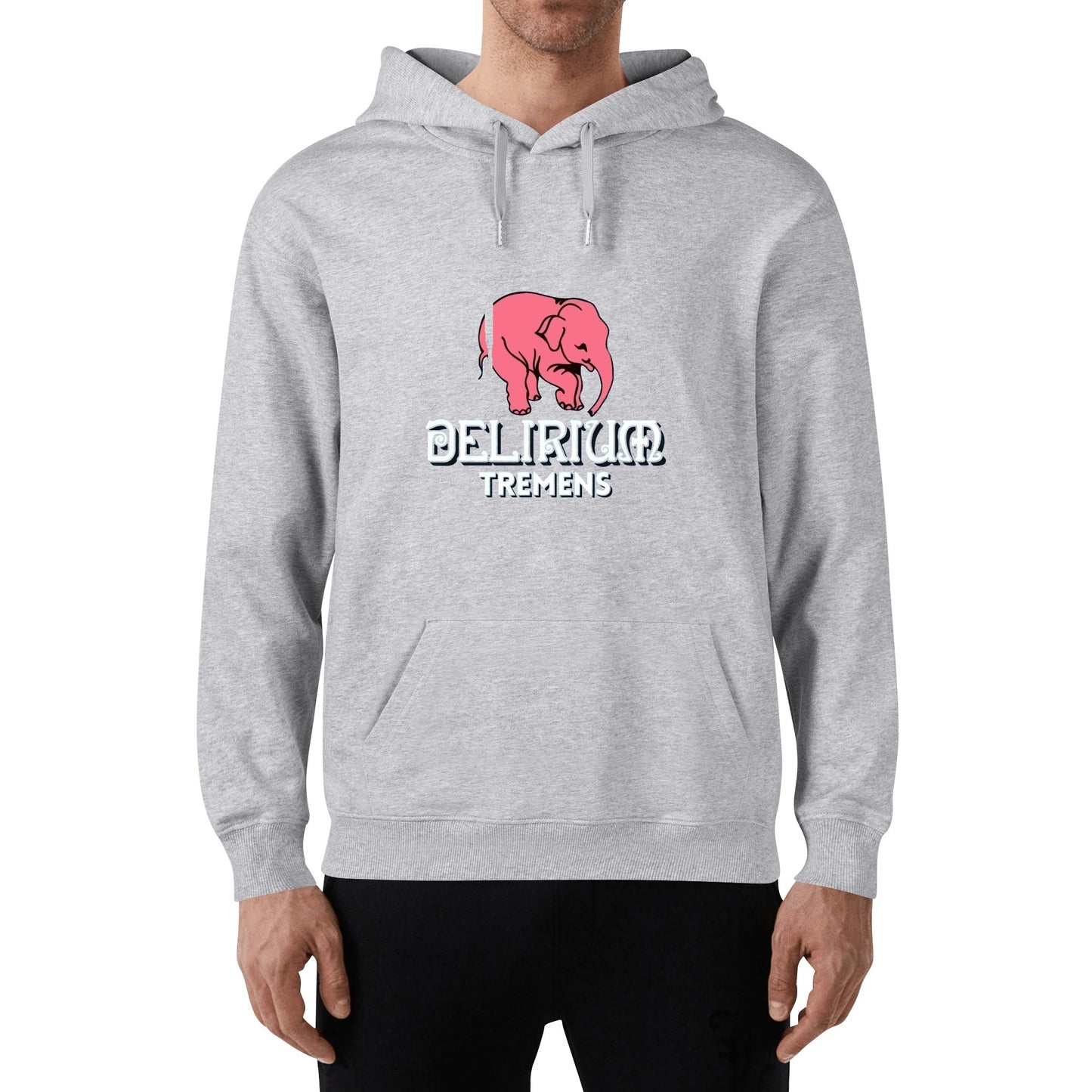 Cotton Hoodie Beer Delirium Tremens logo