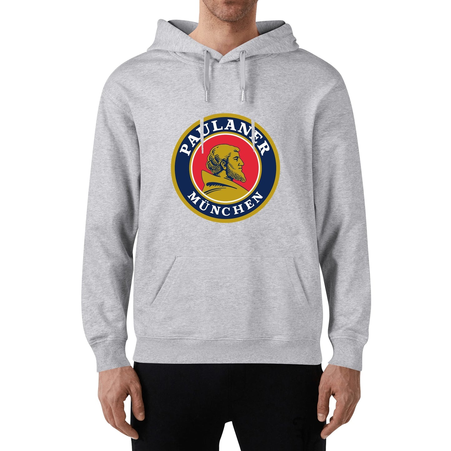 Cotton Hoodie Beer Paulaner logo