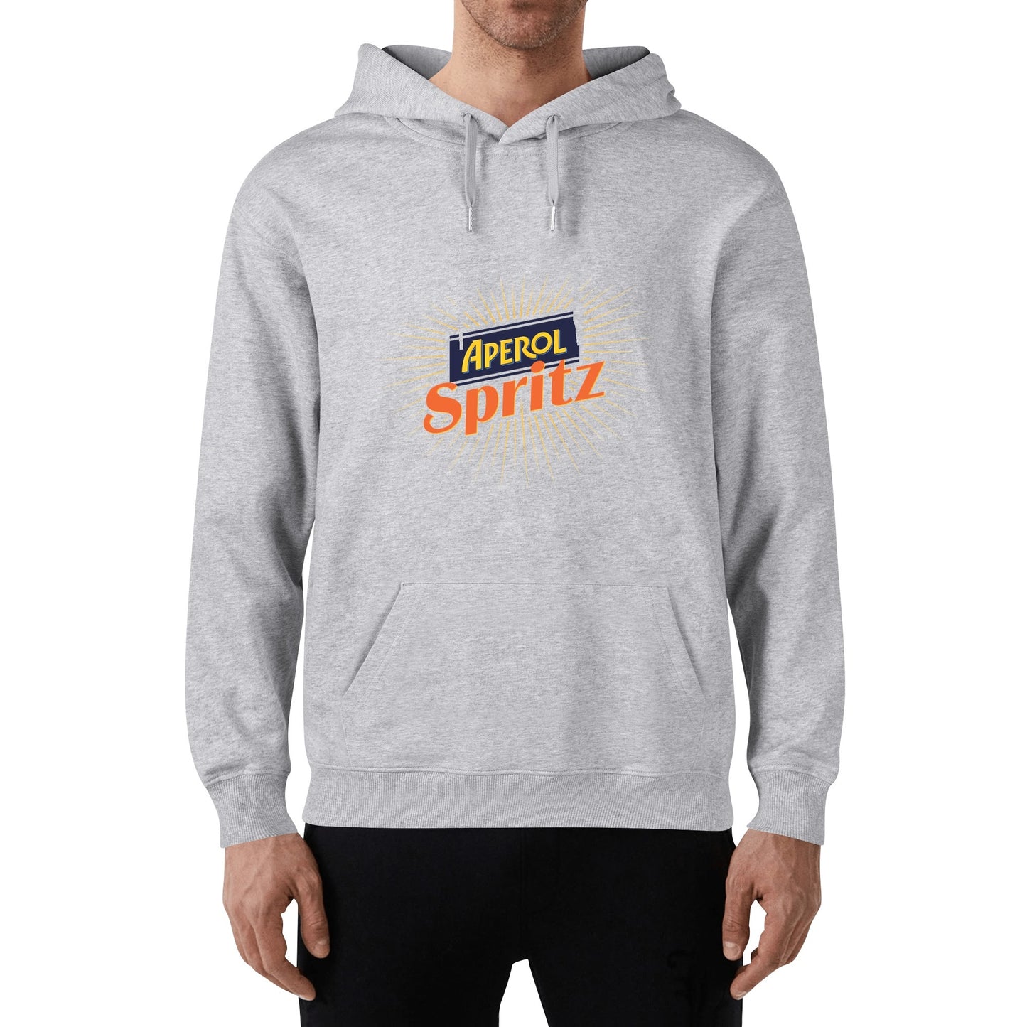 Cotton Hoodie Aperol logo