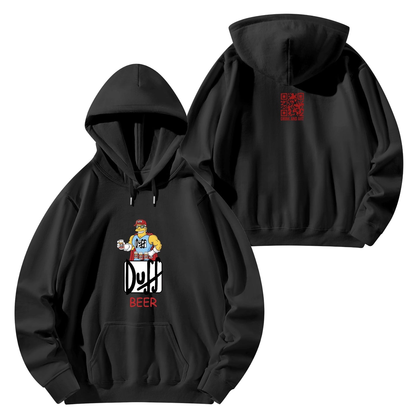 Cotton Hoodie Duffman – Duff Beer