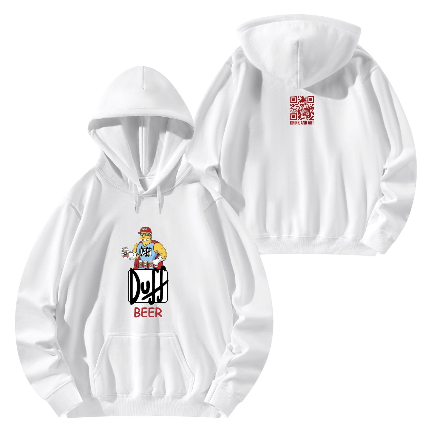 Cotton Hoodie Duffman – Duff Beer