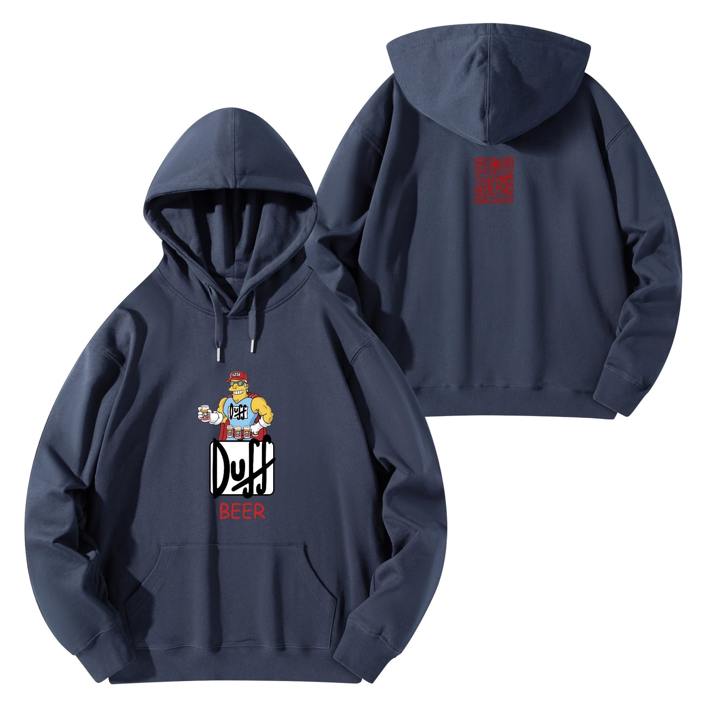 Cotton Hoodie Duffman – Duff Beer