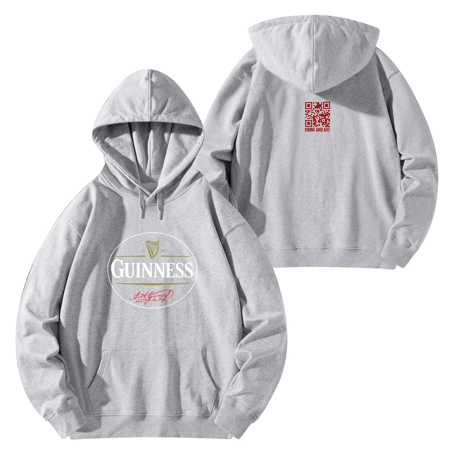 Cotton Hoodie Beer Guinness