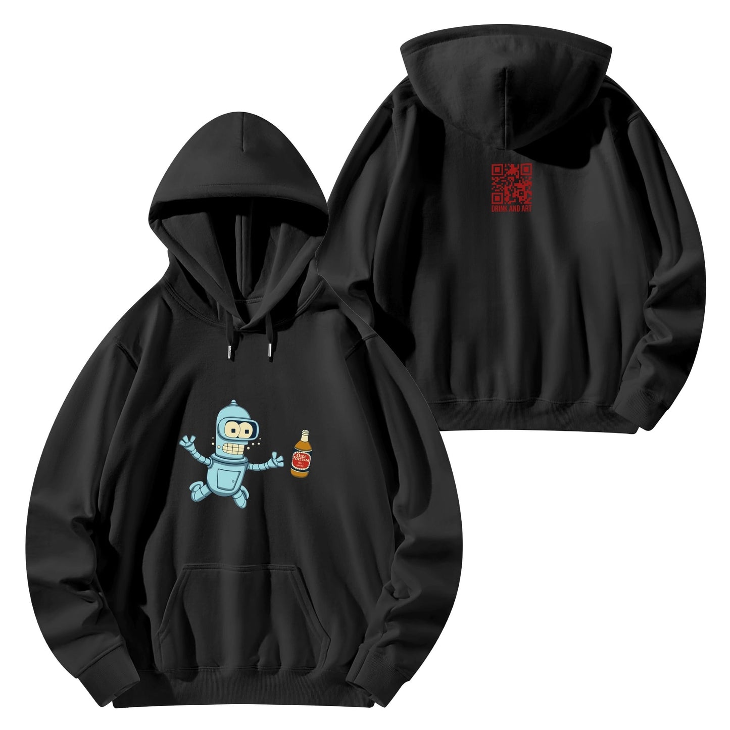 Cotton Hoodie baby Bender drink