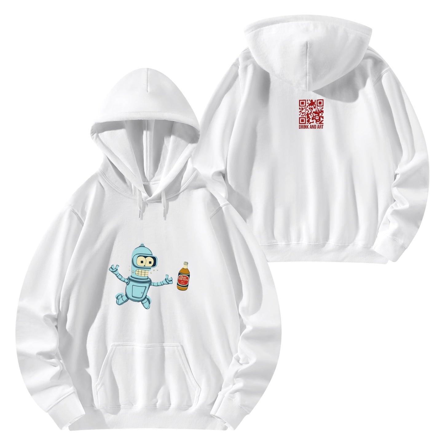 Cotton Hoodie baby Bender drink