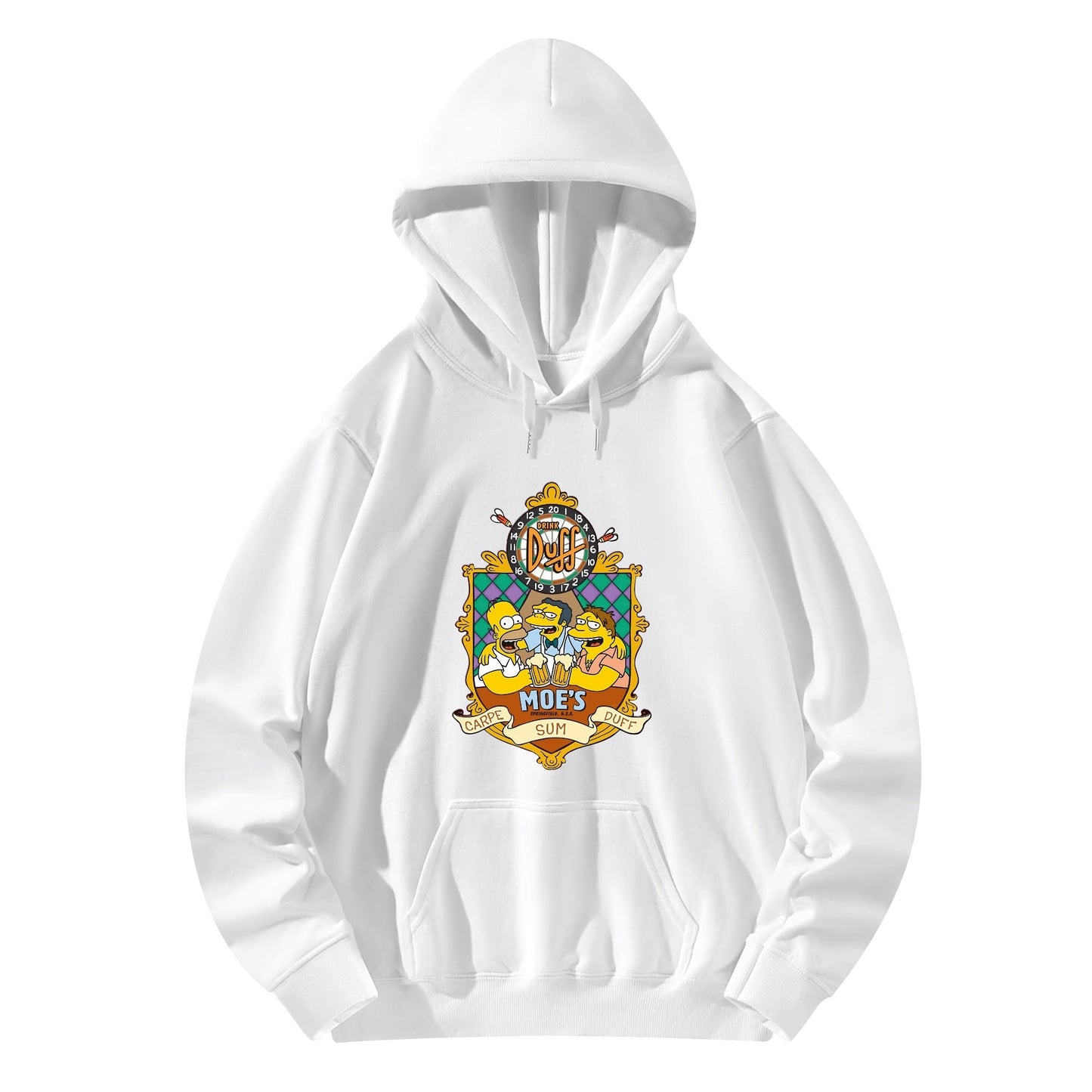 Cotton Hoodie Duff - Moes plaque