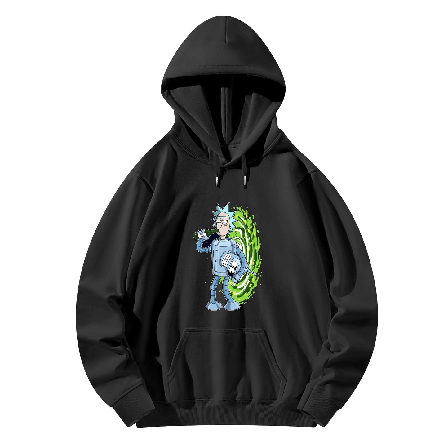 Cotton Hoodie Bender-Themed Rick