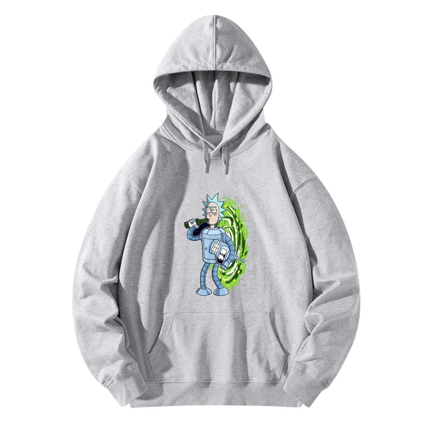 Cotton Hoodie Bender-Themed Rick