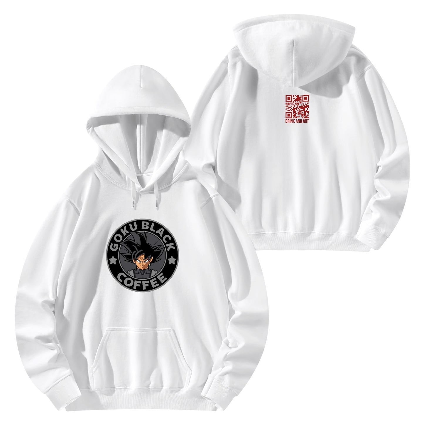 Cotton Hoodie Goku Black Coffee