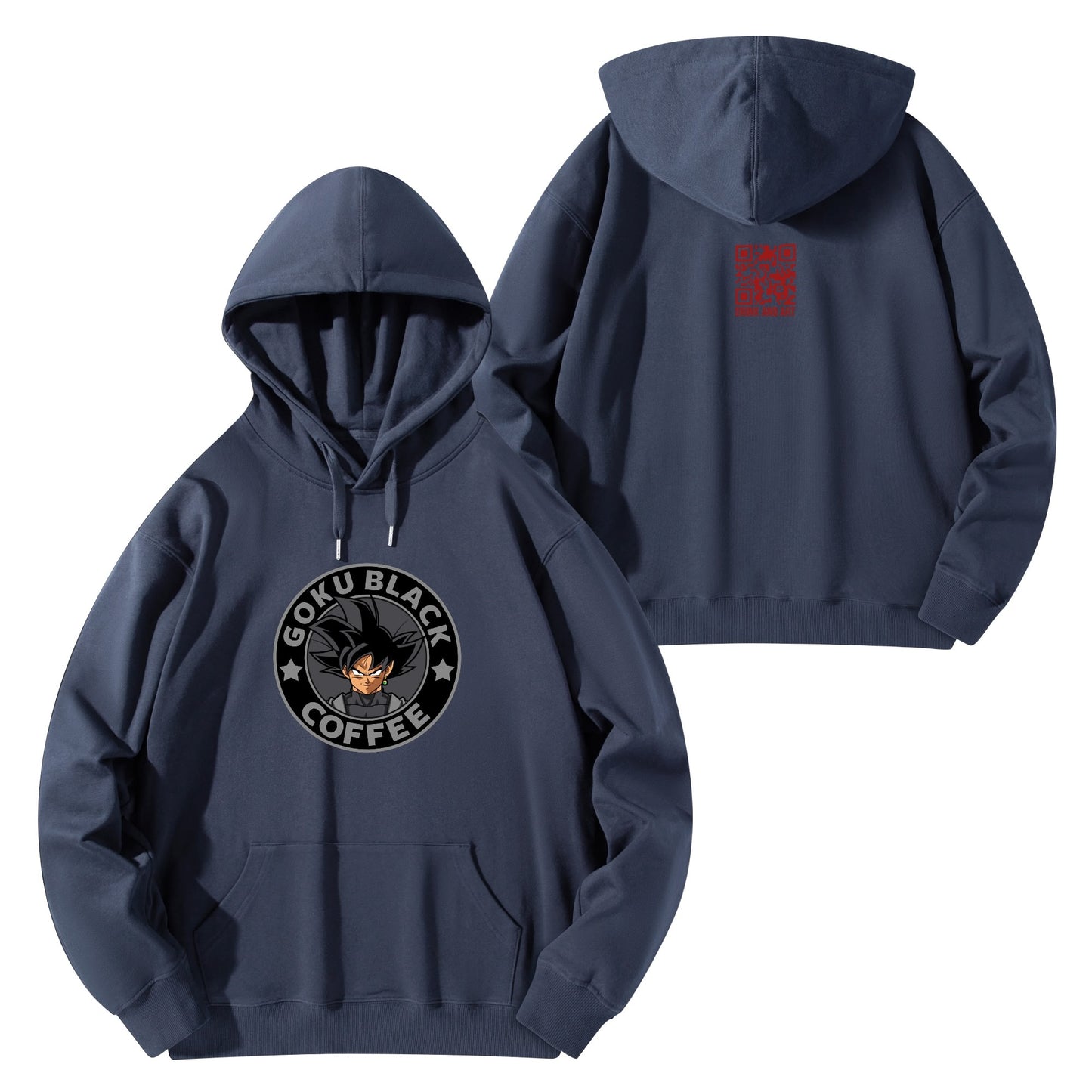 Cotton Hoodie Goku Black Coffee