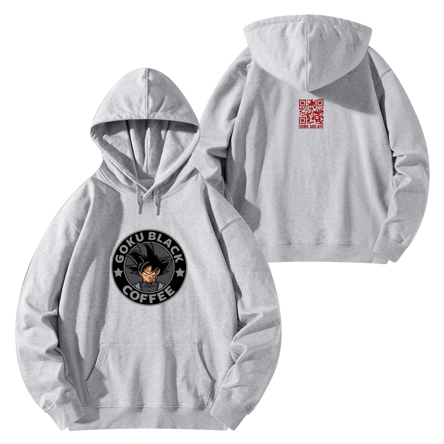 Cotton Hoodie Goku Black Coffee