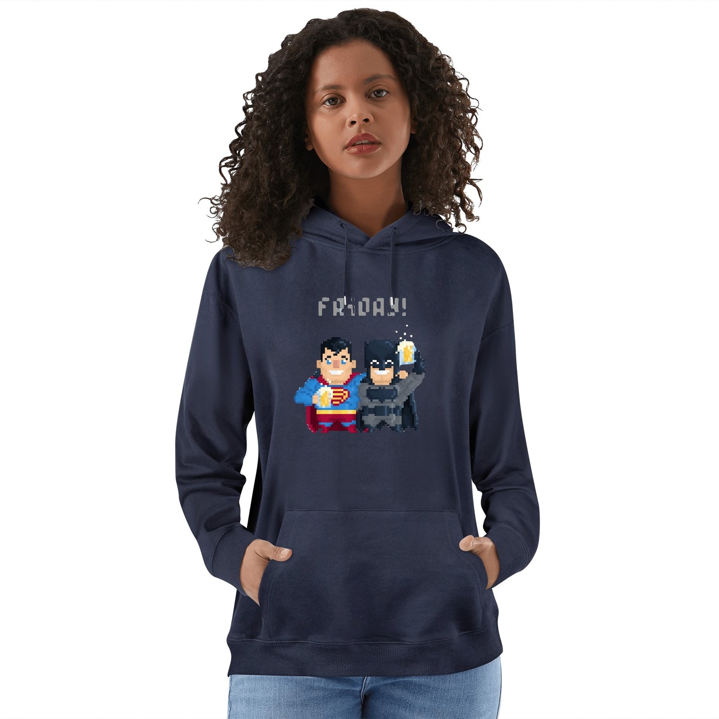 Cotton Hoodie Friday – Pixel Heroes Celebrating with Beers