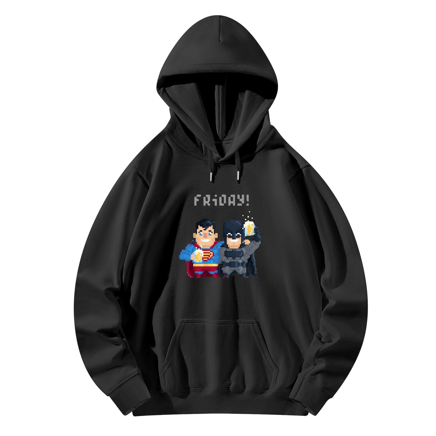 Cotton Hoodie Friday – Pixel Heroes Celebrating with Beers