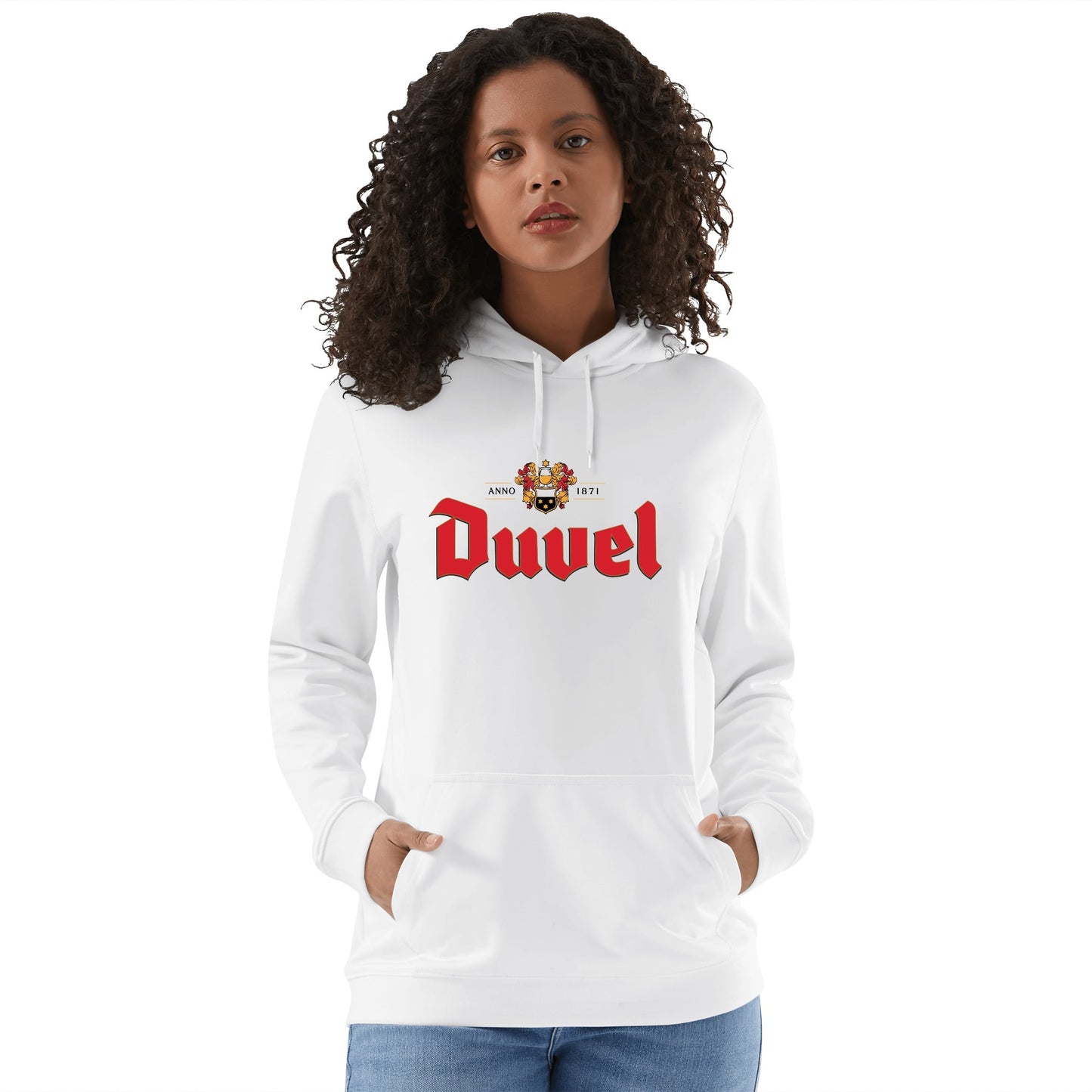 Cotton Hoodie Beer Duvel logo