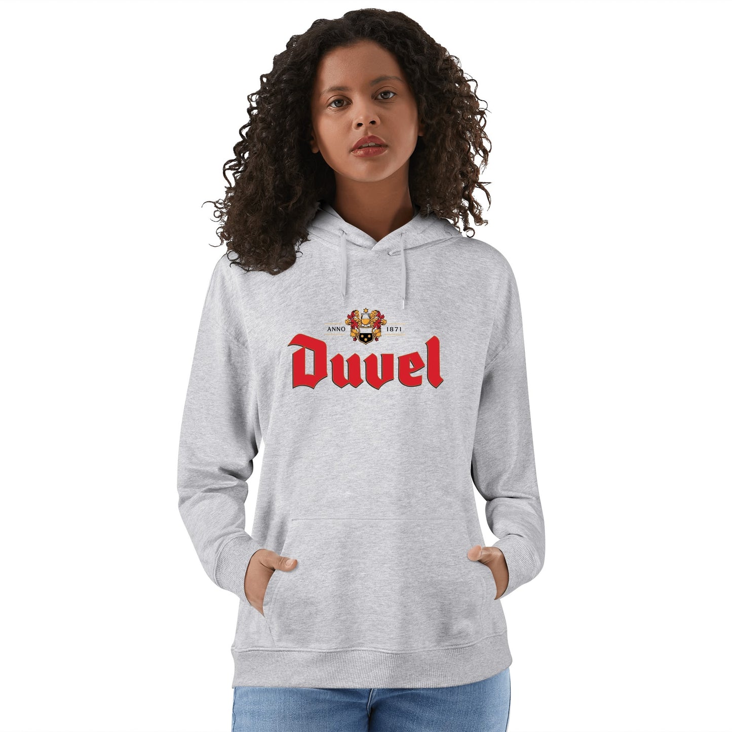 Cotton Hoodie Beer Duvel logo