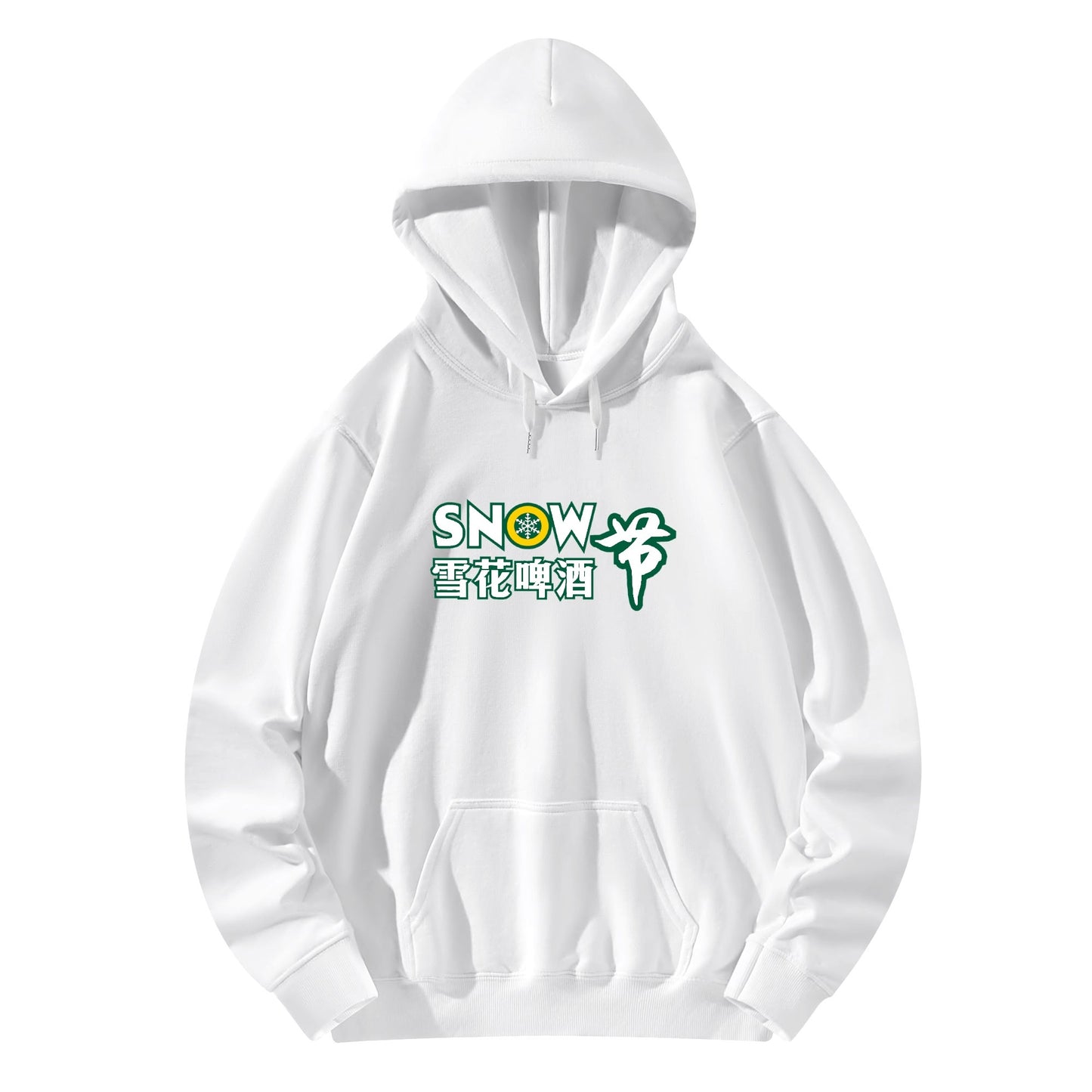 Cotton Hoodie Beer Snow logo