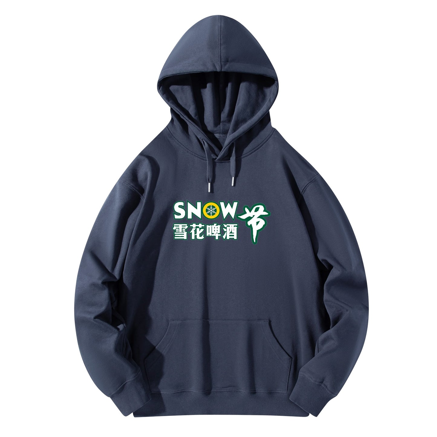 Cotton Hoodie Beer Snow logo