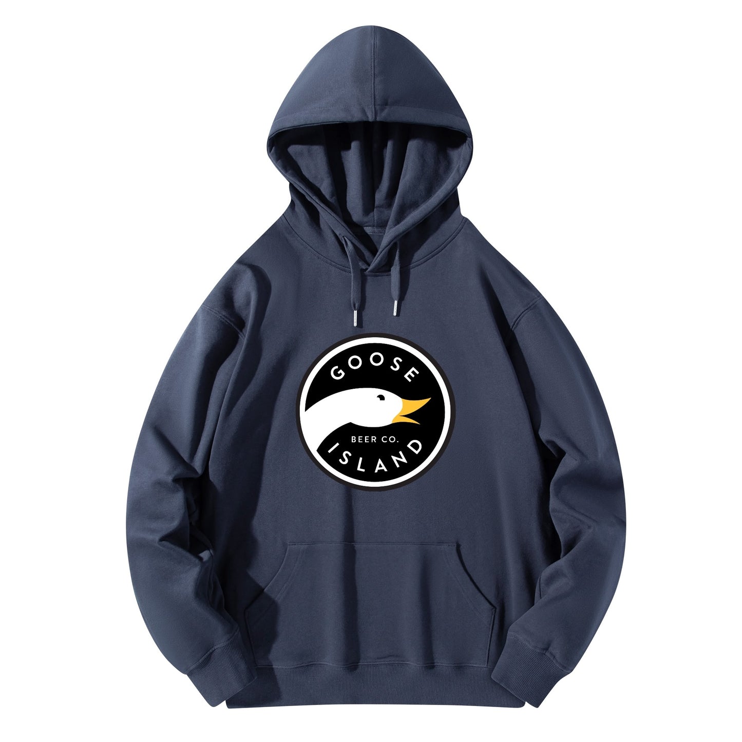 Cotton Hoodie Beer Goose Island logo