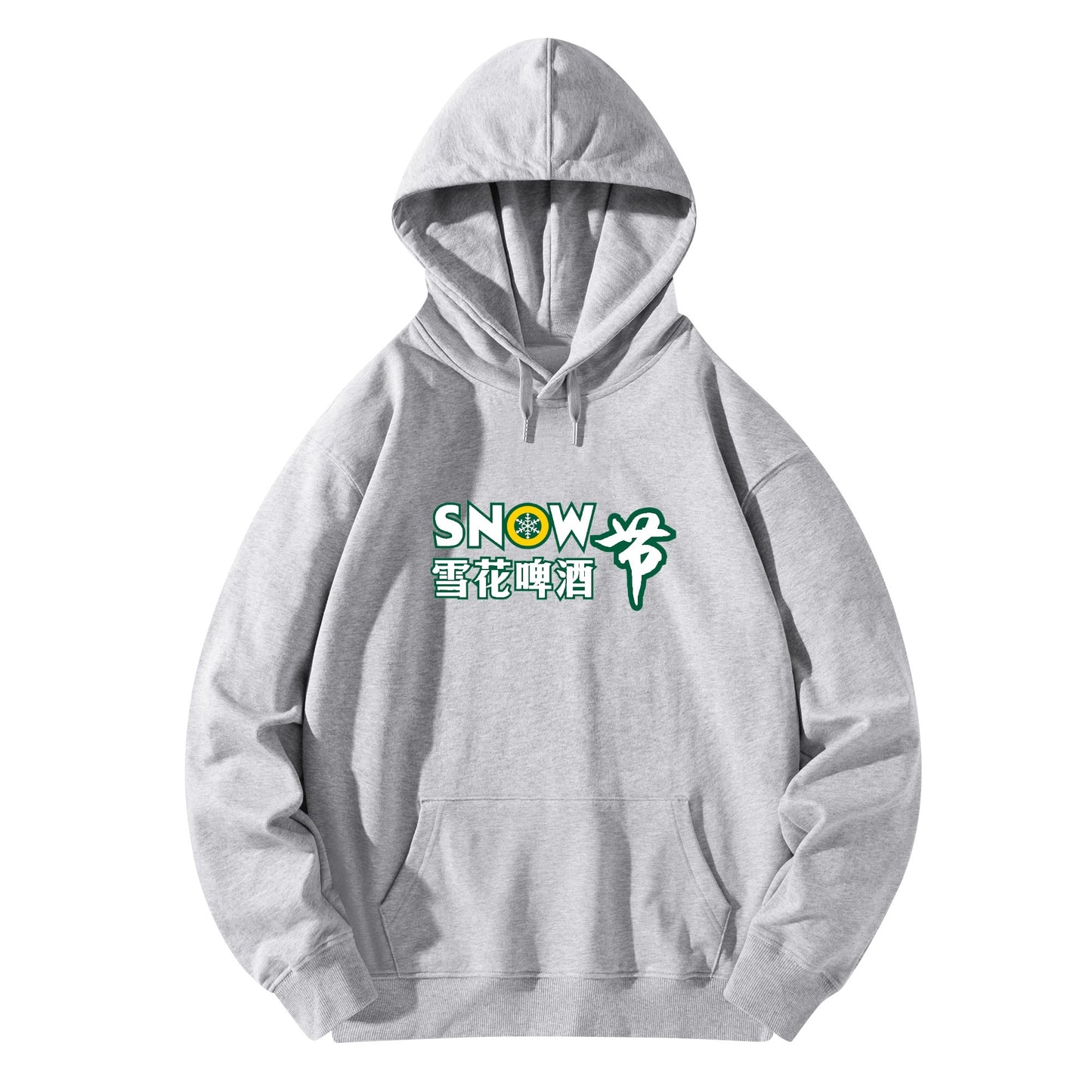 Cotton Hoodie Beer Snow logo