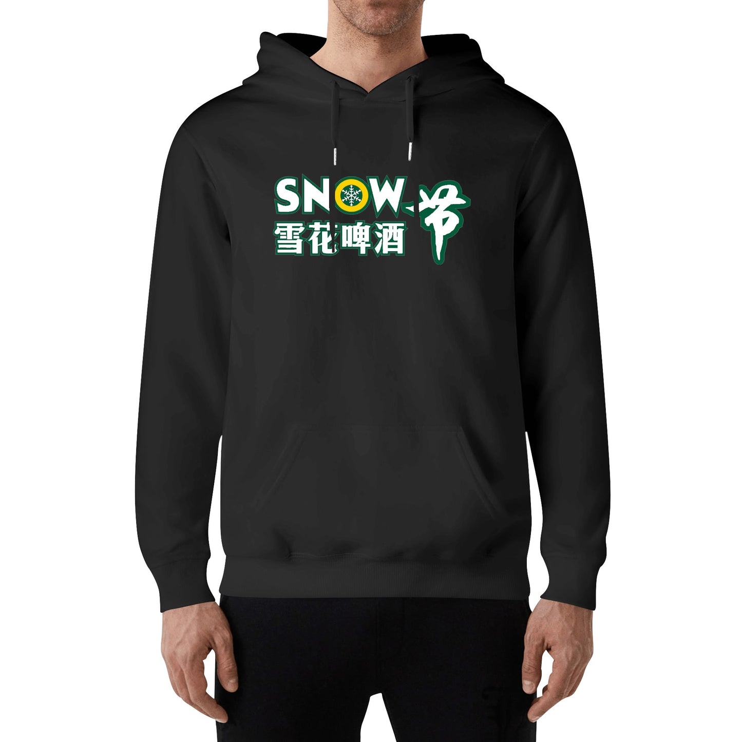 Cotton Hoodie Beer Snow logo