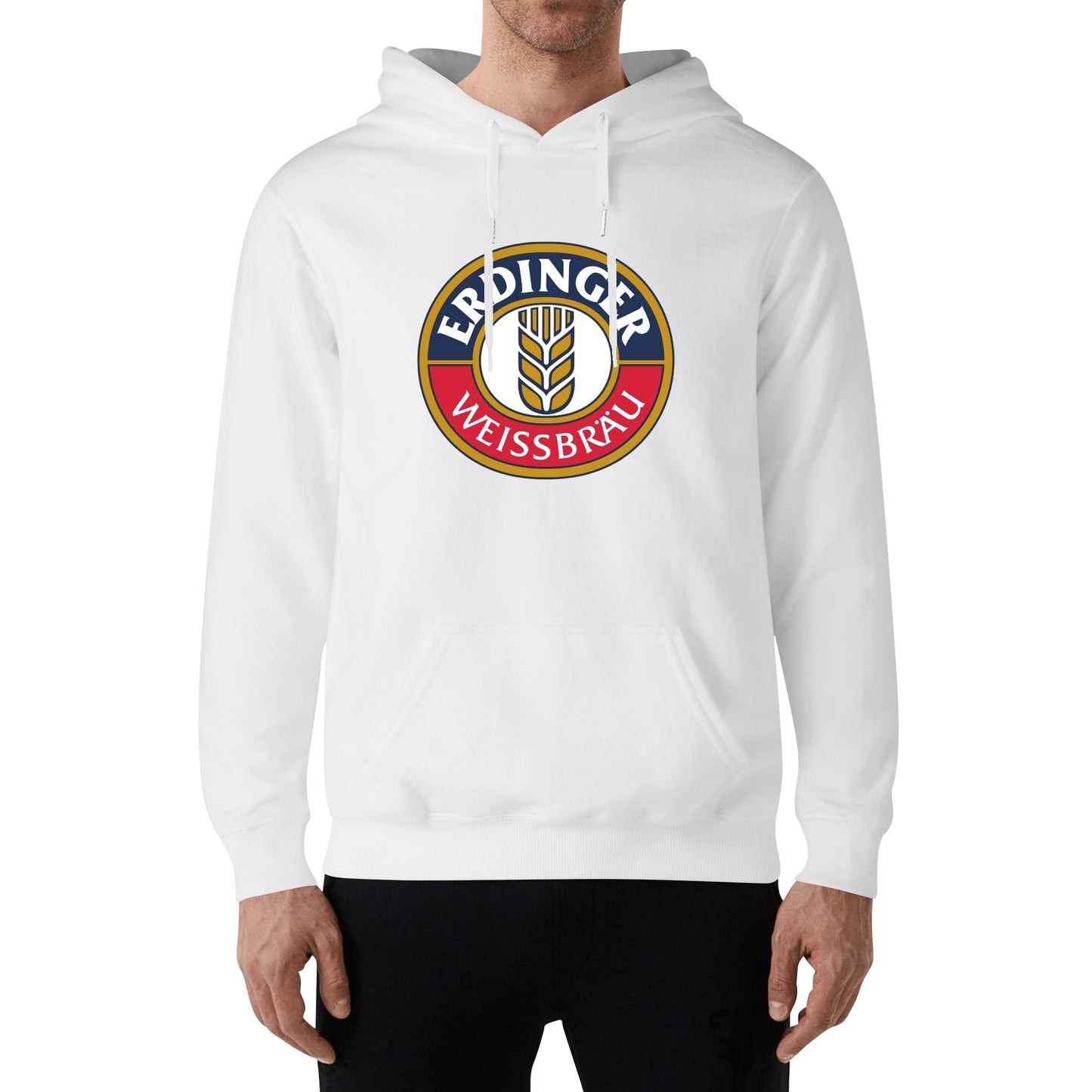 Cotton Hoodie Beer Erdinger logo