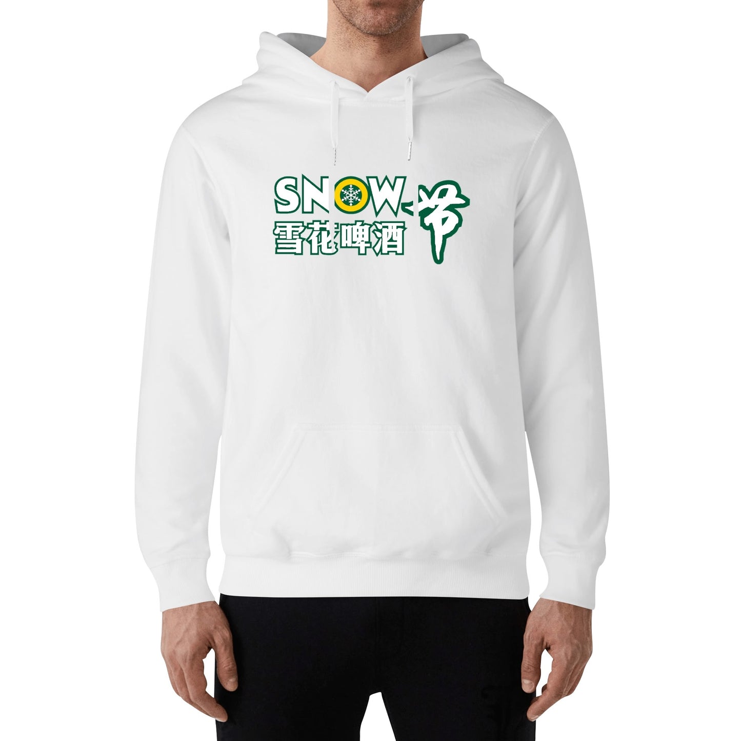 Cotton Hoodie Beer Snow logo