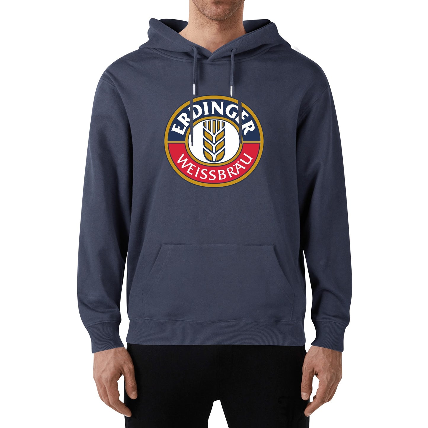 Cotton Hoodie Beer Erdinger logo