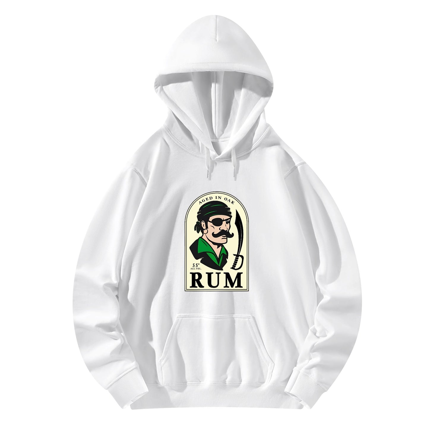 Cotton Hoodie Pirate Rum Logo