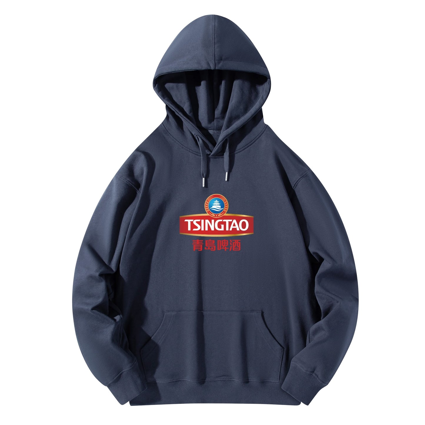 Cotton Hoodie Beer Tsingtao logo