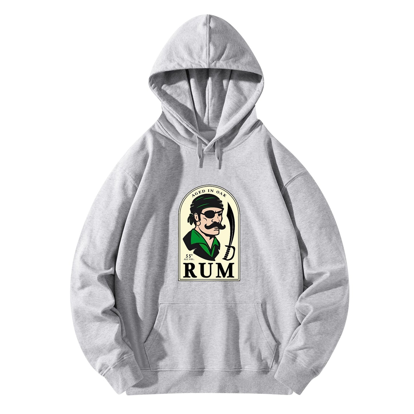 Cotton Hoodie Pirate Rum Logo