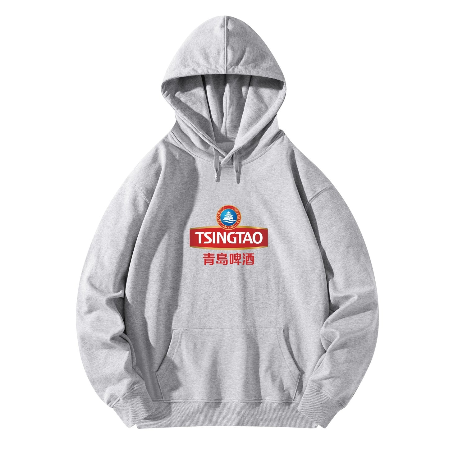 Cotton Hoodie Beer Tsingtao logo