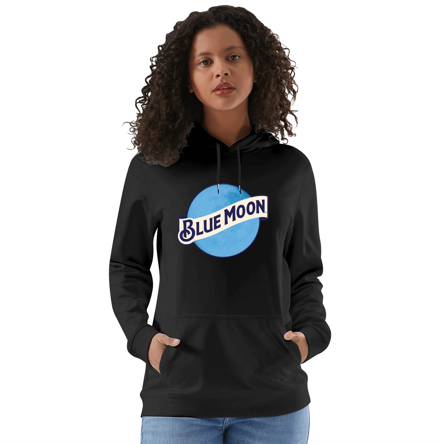 Cotton Hoodie Beer Blue Moon