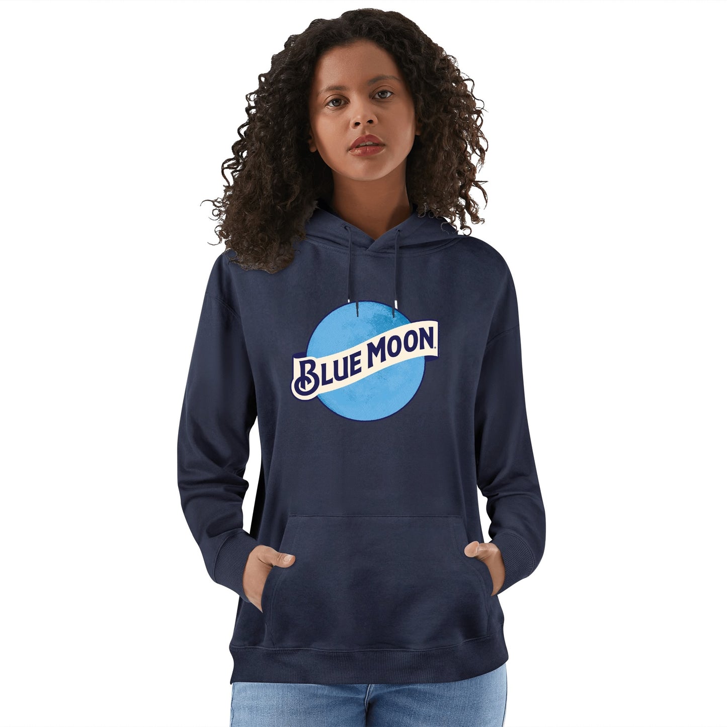 Cotton Hoodie Beer Blue Moon