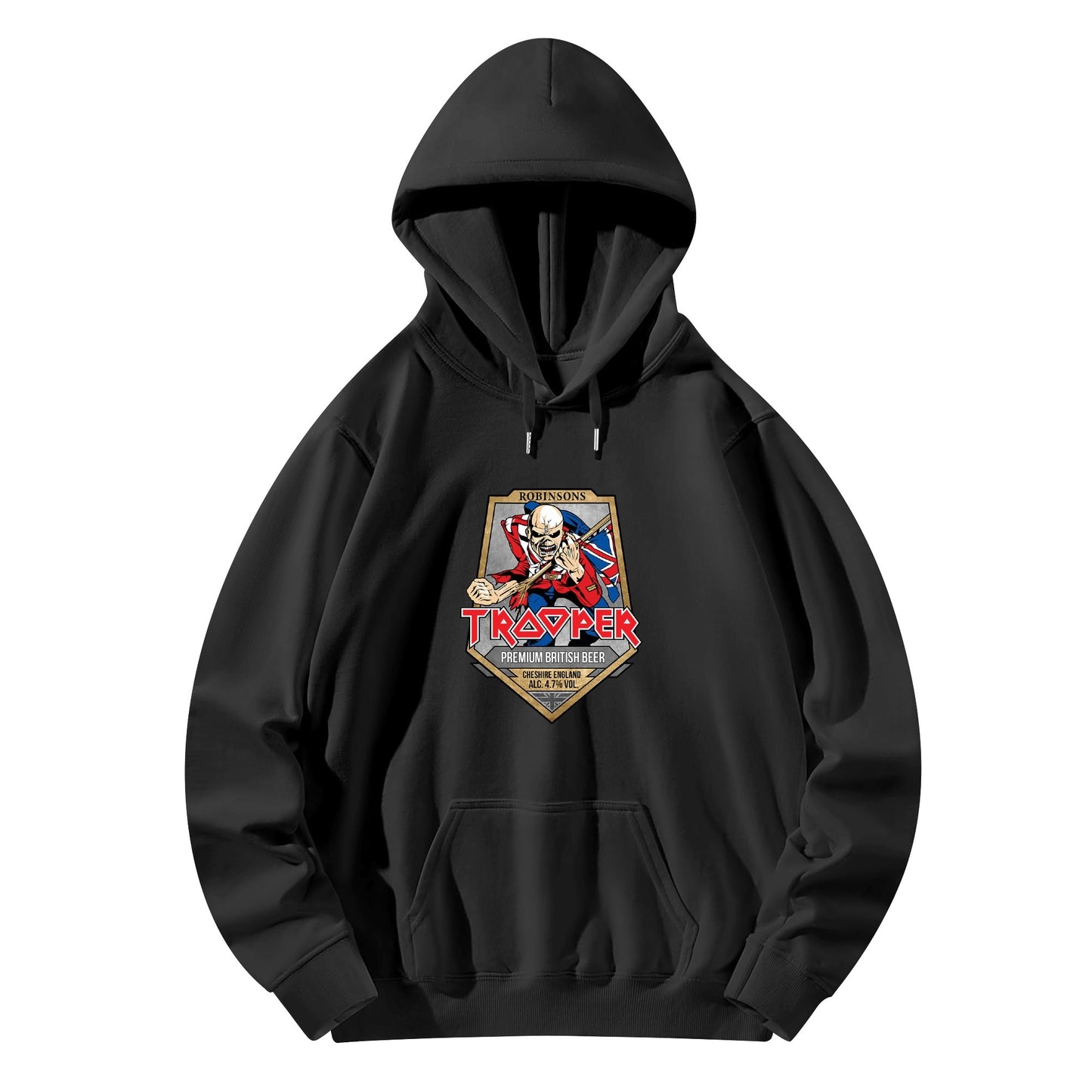 Cotton Hoodie Beer Trooper logo