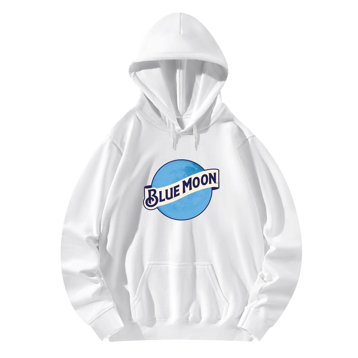 Cotton Hoodie Beer Blue Moon