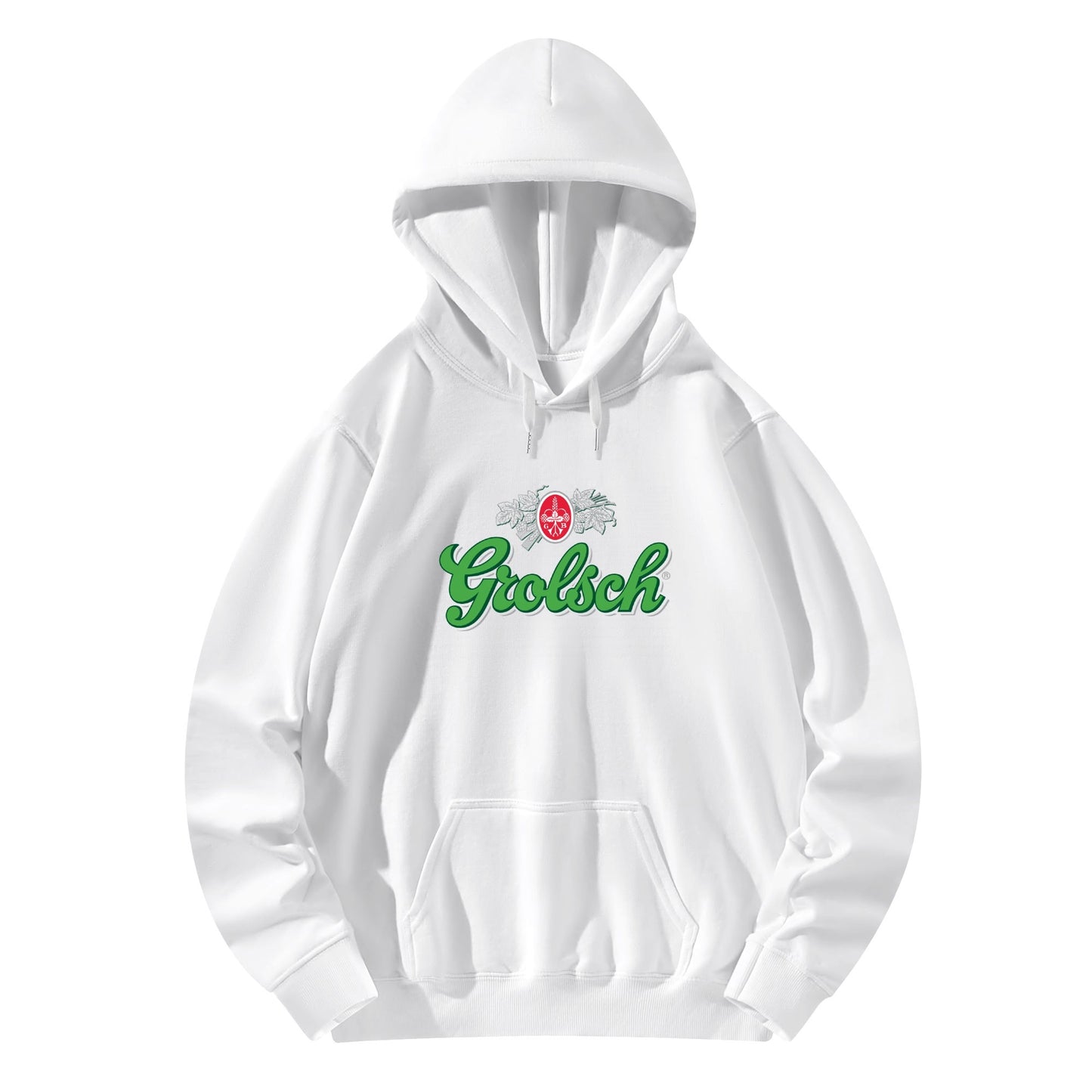 Cotton Hoodie Beer Grolsch Logo