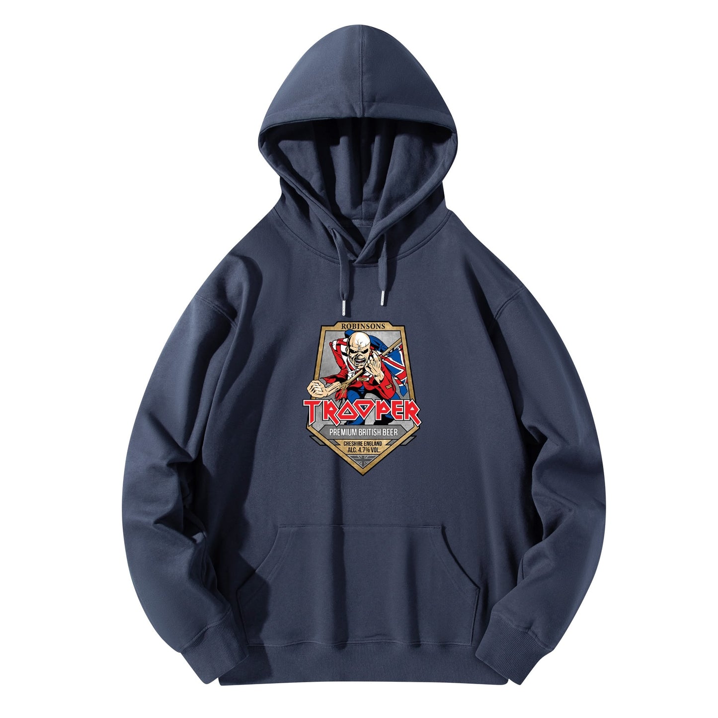 Cotton Hoodie Beer Trooper logo