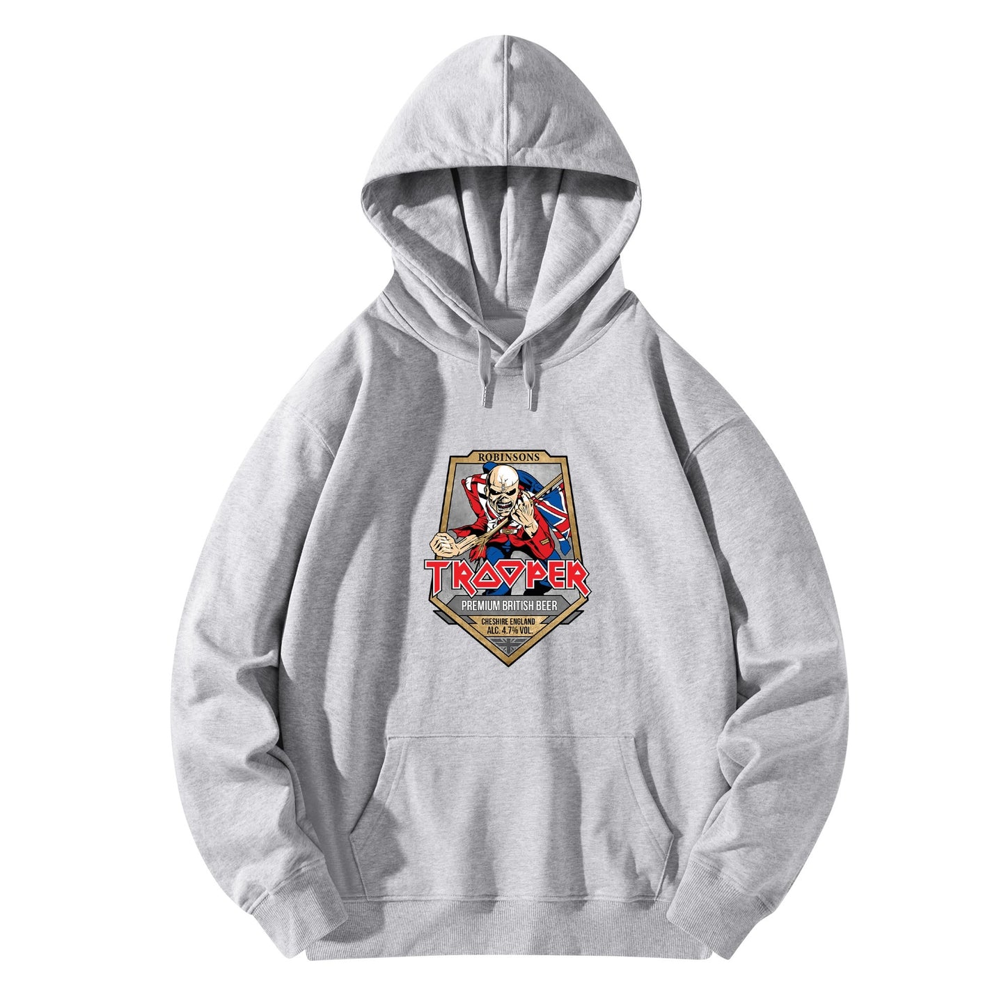 Cotton Hoodie Beer Trooper logo