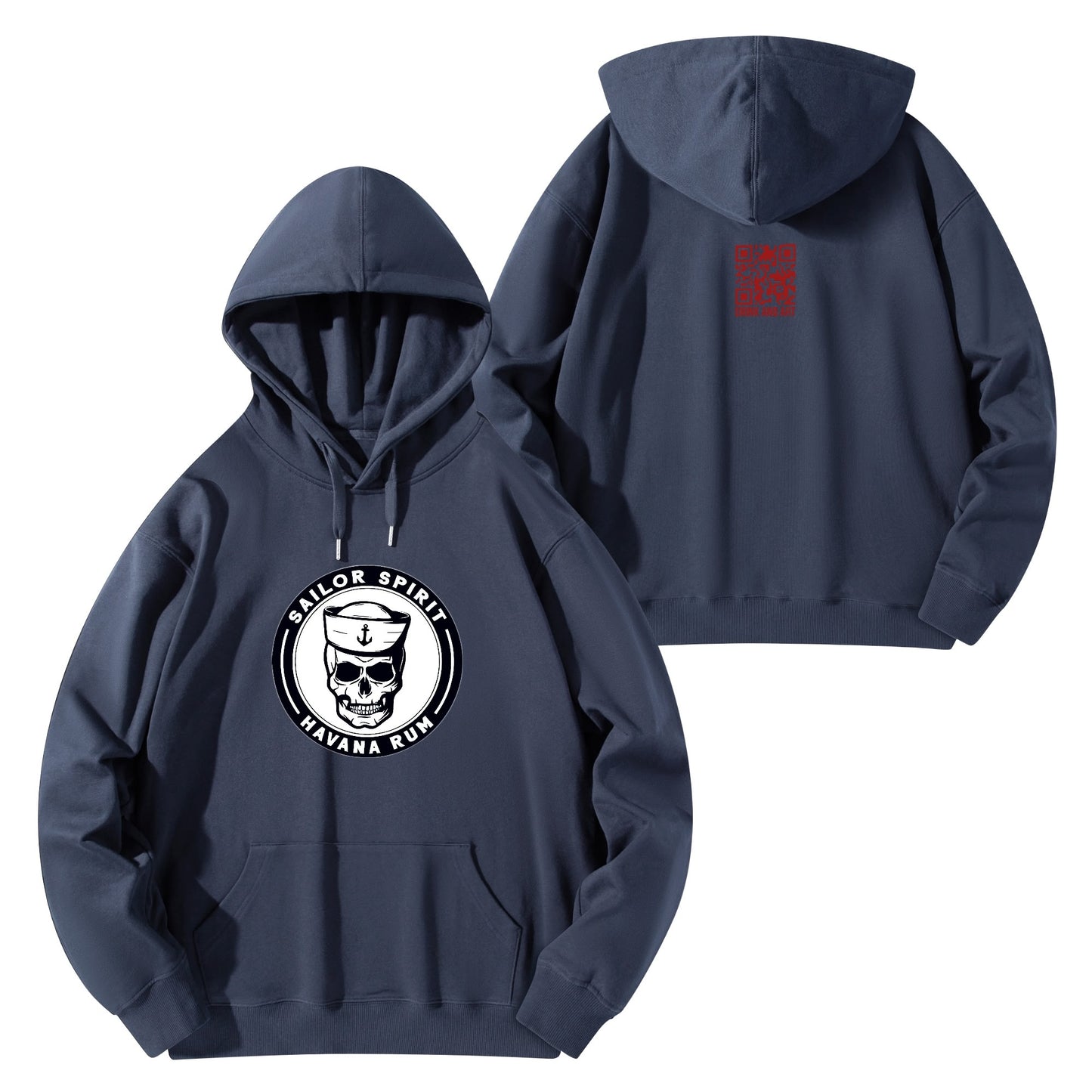 Cotton Hoodie Sailor Spirit Havana Rum