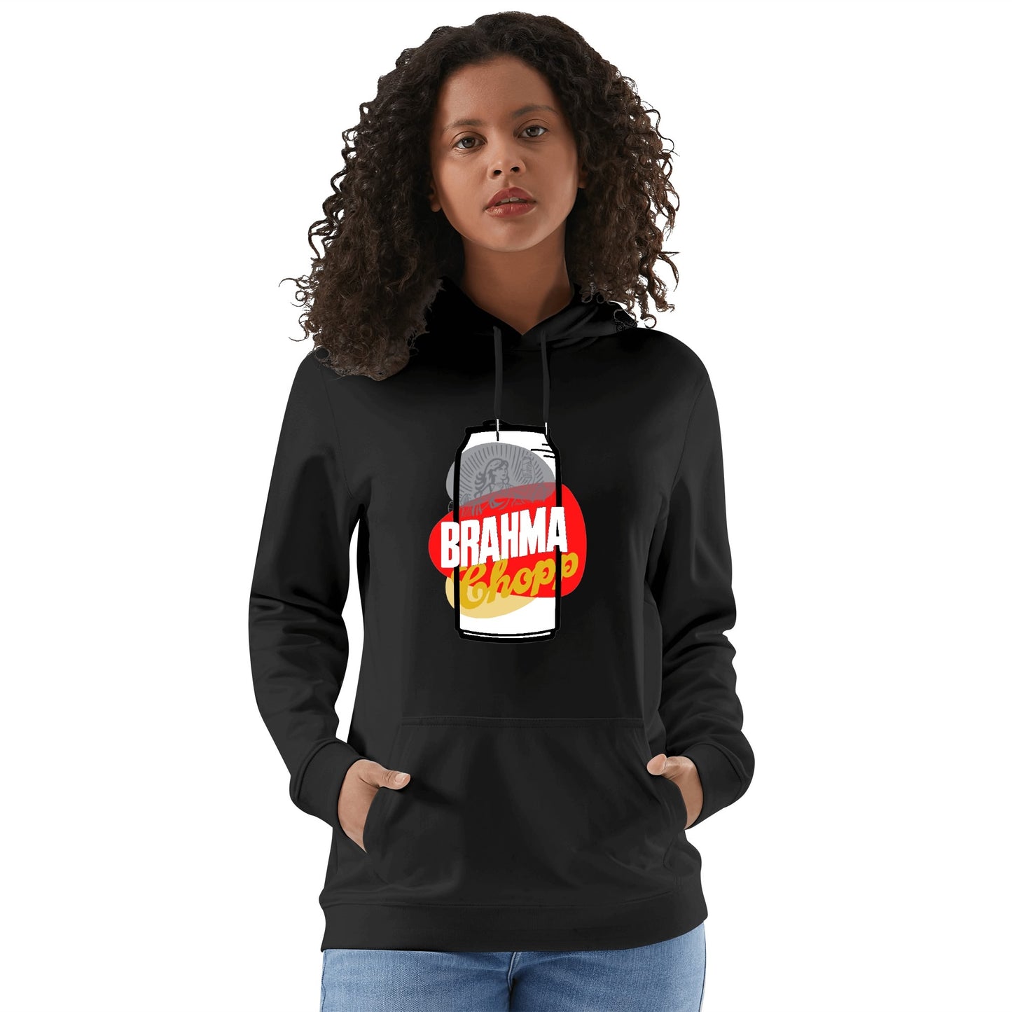 Cotton Hoodie Beer Brahma illustration