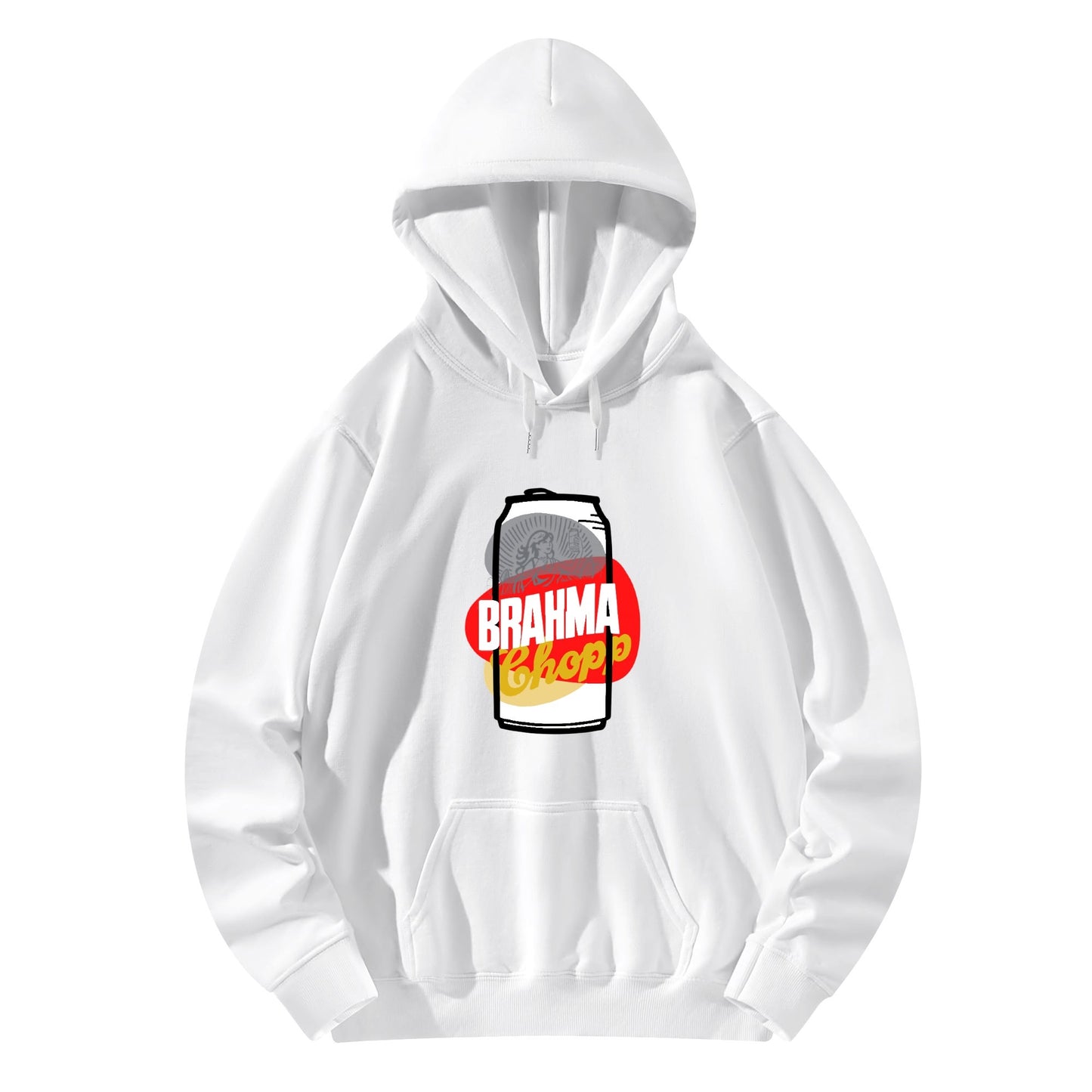 Cotton Hoodie Beer Brahma illustration