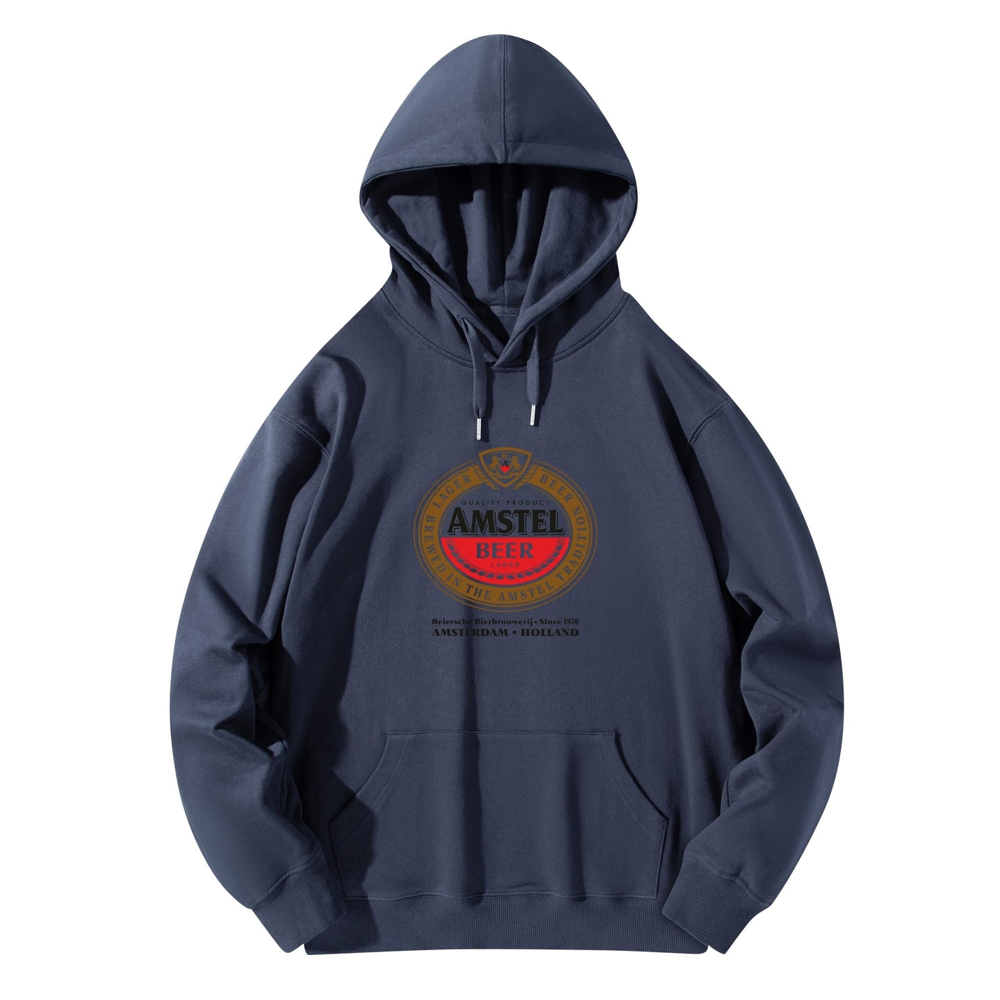 Cotton Hoodie Beer Amstel logo