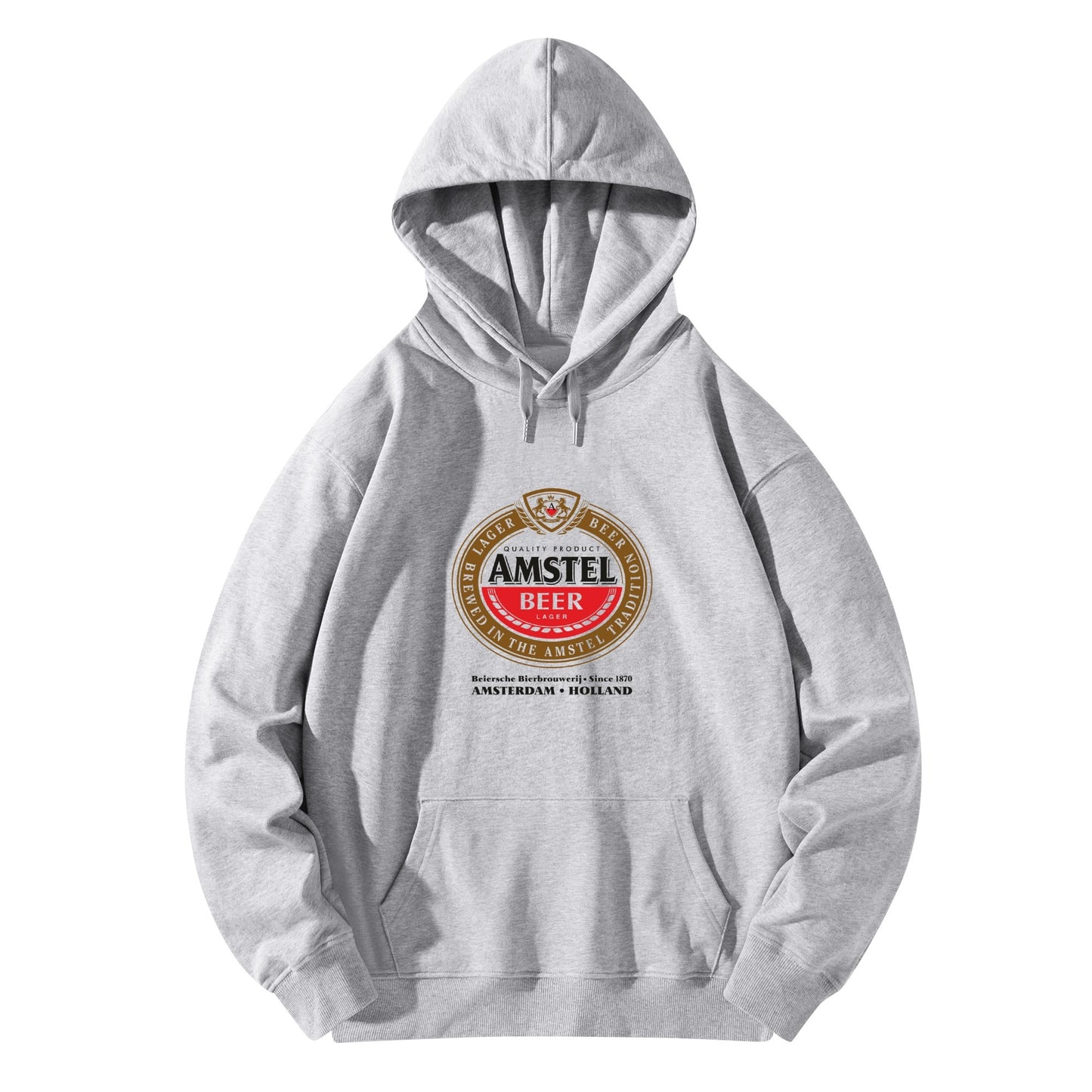 Cotton Hoodie Beer Amstel logo