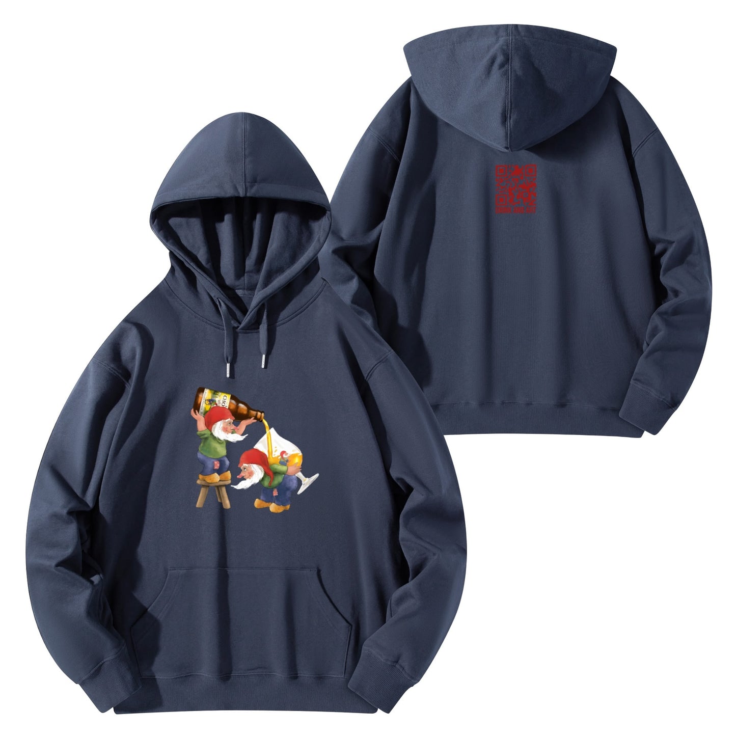 Cotton Hoodie Beer La Chouffe Gnome